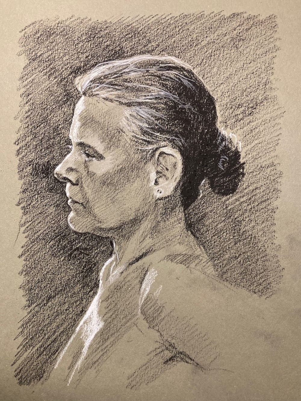 Portrait drawing